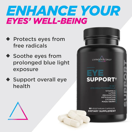 LIVINGOOD DAILY - Livingood Daily Lutein & Zeaxanthin 60 Capsulas - The Red Vitamin MX - Suplementos Alimenticios - {{ shop.shopifyCountryName }}