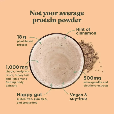 FOUR SIGMATIC - Four Sigmatic Organic Vegan Protein Powder Unflavored 600Gr. - The Red Vitamin MX - Suplementos Alimenticios - {{ shop.shopifyCountryName }}