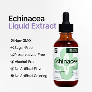 HERBANA - Herbana Echinacea Liquid Extract 2 Fl.Oz. - The Red Vitamin MX - Suplementos Alimenticios - {{ shop.shopifyCountryName }}