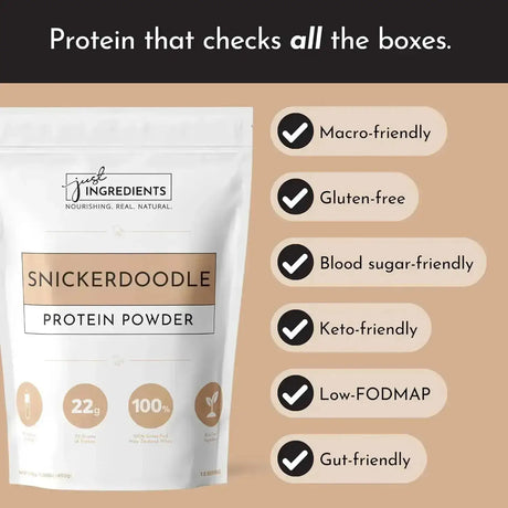 PURE INGREDIENTS - Just Ingredients Protein Powder Snickerdoodle 15 Servicios - The Red Vitamin MX - Suplementos Alimenticios - {{ shop.shopifyCountryName }}