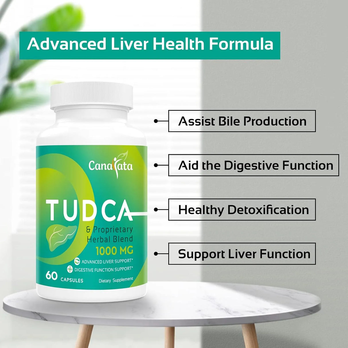 CANARATA - Canarata TUDCA Liver Support 1000Mg. 60 Capsulas - The Red Vitamin MX - Suplementos Alimenticios - {{ shop.shopifyCountryName }}