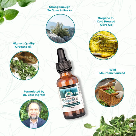 PURELY WILD - PURELY WILD Oregano Oil from Mediterranean Sources 1 Fl.Oz. - The Red Vitamin MX - Suplementos Alimenticios - {{ shop.shopifyCountryName }}