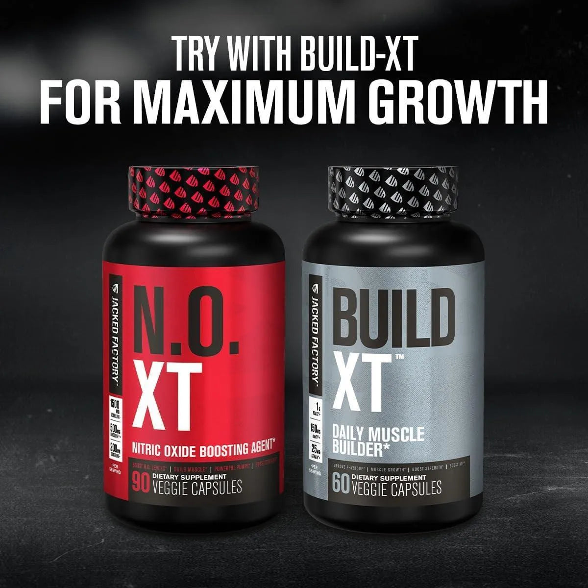 JACKED FACTORY - Jacked Factory N.O. XT Nitric Oxide 180 Capsulas - The Red Vitamin MX - Suplementos Alimenticios - {{ shop.shopifyCountryName }}