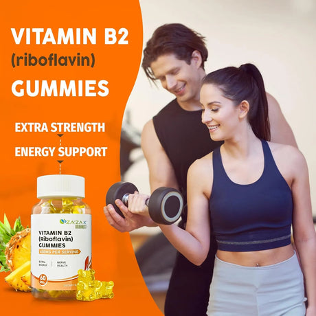 ZA'ZA K ORGANICS - ZA'ZA K ORGANICS Vitamin B2 60 Gomitas - The Red Vitamin MX - Suplementos Alimenticios - {{ shop.shopifyCountryName }}