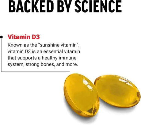 FORCE FACTOR - FORCE FACTOR Vitamin D3 5000 IU 120 Capsulas Blandas - The Red Vitamin MX - Suplementos Alimenticios - {{ shop.shopifyCountryName }}