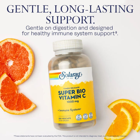 SOLARAY - SOLARAY Super Bio Buffered Vitamin C 1000Mg. 250 Capsulas - The Red Vitamin MX - Suplementos Alimenticios - {{ shop.shopifyCountryName }}