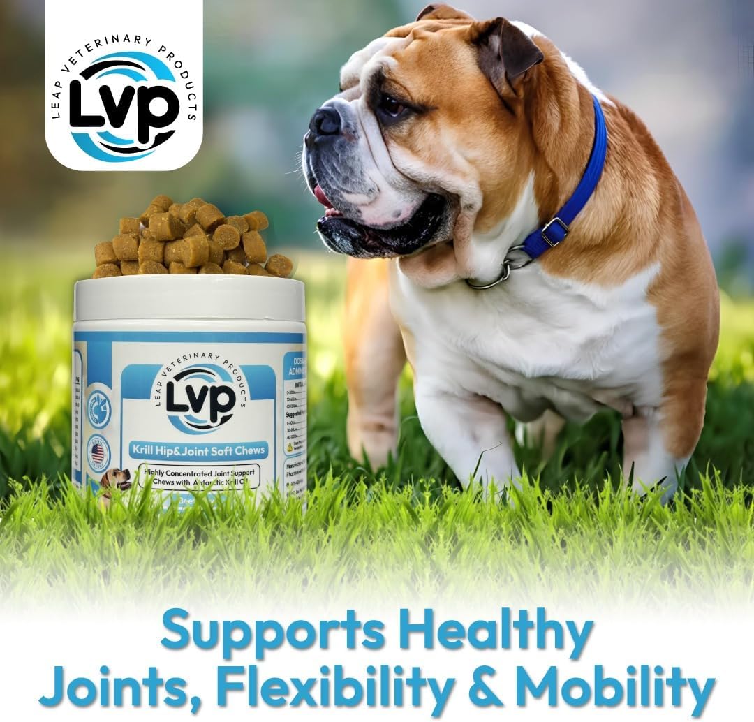 Leap Pharmaceuticals Pet Hip & Joint Supplements 90 Masticables