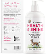 DR. HARVEY'S - Dr. Harvey's Health & Shine Alaskan Fish Oil Blend for Dogs 16 Fl.Oz. - The Red Vitamin MX - Aceite De Pescado Para Perros - {{ shop.shopifyCountryName }}