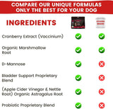 VITAMIN PAWS - Vitamin Paws Cranberry Supplement for Dogs 30 Masticables - The Red Vitamin MX - Salud De Tracto Urinario Para Perros - {{ shop.shopifyCountryName }}