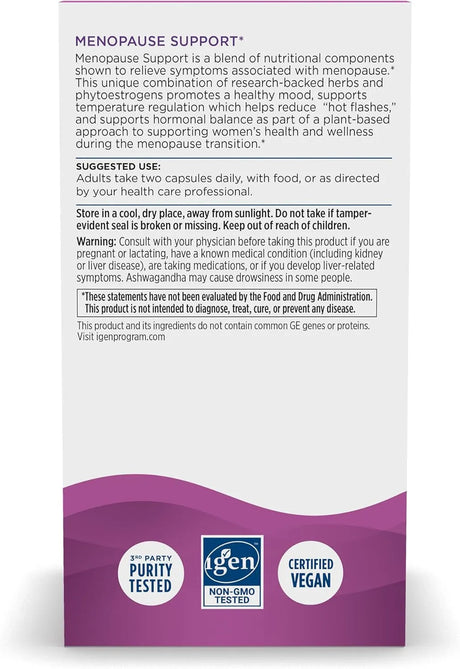 NORDIC NATURALS - Nordic Naturals Menopause Support 60 Capsulas - The Red Vitamin MX - Suplementos Alimenticios - {{ shop.shopifyCountryName }}
