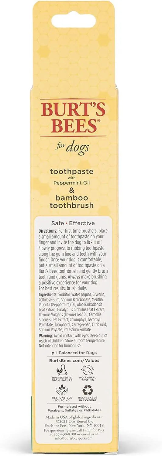 BURT'S BEES - Burt's Bees for Pets Naturally Derived Oral Care Kit 2.5 Oz. - The Red Vitamin MX - Cuidado Dental Para Perros - {{ shop.shopifyCountryName }}