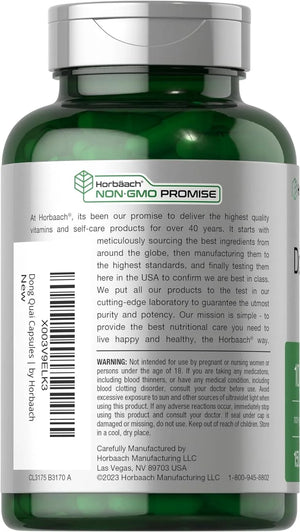 HORBAACH - Horbaach Dong Quai 1000Mg. 150 Capsulas - The Red Vitamin MX - Suplementos Alimenticios - {{ shop.shopifyCountryName }}