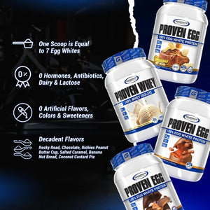 GASPARI NUTRITION - Gaspari Nutrition Proven Egg 100% Egg White Protein Salted Caramel 453Gr. - The Red Vitamin MX - Suplementos Alimenticios - {{ shop.shopifyCountryName }}