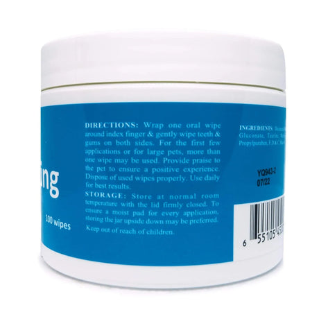MAXI GUARD - Maxi-Guard Oral Cleansing Wipes 100 Toallitas - The Red Vitamin MX - Cuidado Dental Para Perros - {{ shop.shopifyCountryName }}