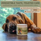 ASHER HOUSE WELLNESS - Asher House Wellness Hip and Joint Supplement for Dogs 120 Masticables - The Red Vitamin MX - Cuidado De Cadera Y Articulaciones Para Perros - {{ shop.shopifyCountryName }}