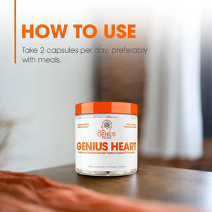 THE GENIUS BRAND - The Genius Brand Genius Heart 60 Capsulas - The Red Vitamin MX - Suplementos Alimenticios - {{ shop.shopifyCountryName }}