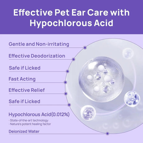 HICC PET - HICC PET Ear Cleaner for Dog & Cat 4 Fl.Oz. - The Red Vitamin MX - Cuidado Del Oído De Perros - {{ shop.shopifyCountryName }}