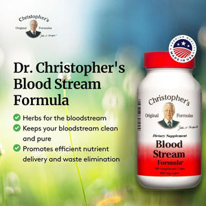 CHRISTOPHER´S - Dr. Christopher's Blood Stream Formula 100 Capsulas - The Red Vitamin MX - Suplementos Alimenticios - {{ shop.shopifyCountryName }}