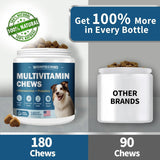 WONTECHMI - WONTECHMI Dog Multivitamin 180 Masticables - The Red Vitamin MX - Multivitamínicos Para Perros - {{ shop.shopifyCountryName }}