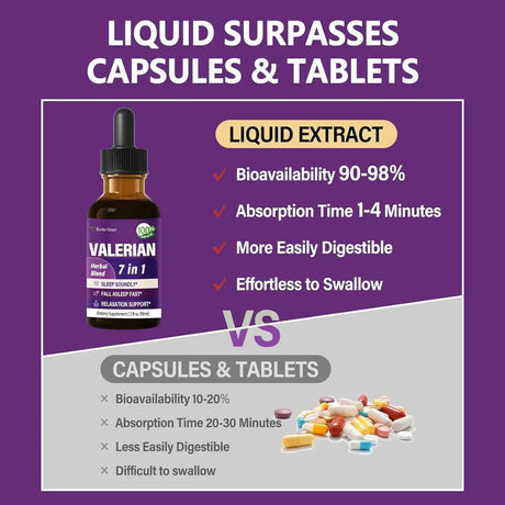 EUBRITION - Eubrition Valerian Root Sleep Support Drops 2 Fl.Oz. 2 Pack - The Red Vitamin MX - Suplementos Alimenticios - {{ shop.shopifyCountryName }}