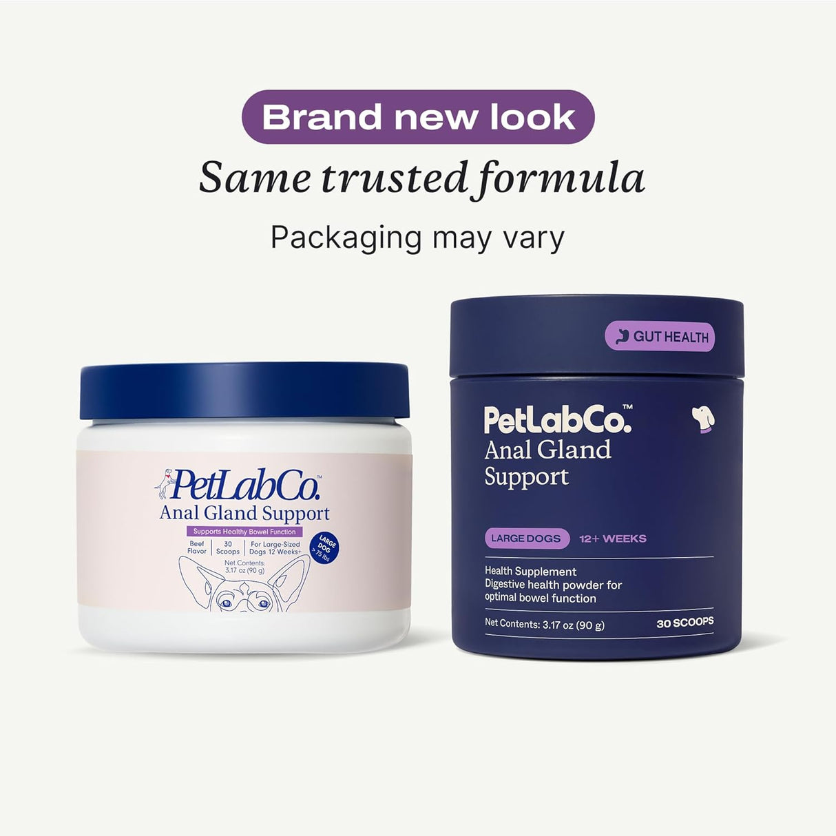 PetLab Co. Anal Gland Support Tailored Powder LARGE Dogs 90Gr.