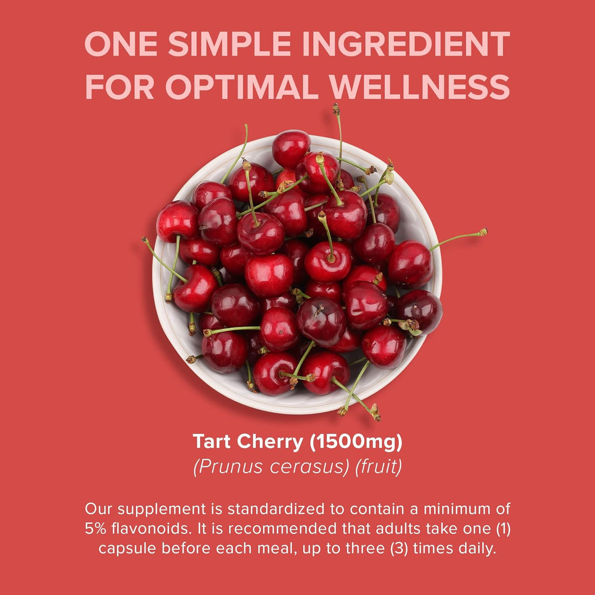 Pur Health Tart Cherry 1500Mg. 90 Capsulas