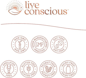 LIVE CONSCIOUS - Live Conscious CurcuWell Curcumin and Boswellia Blend 60 Capsulas - The Red Vitamin MX - Suplementos Alimenticios - {{ shop.shopifyCountryName }}