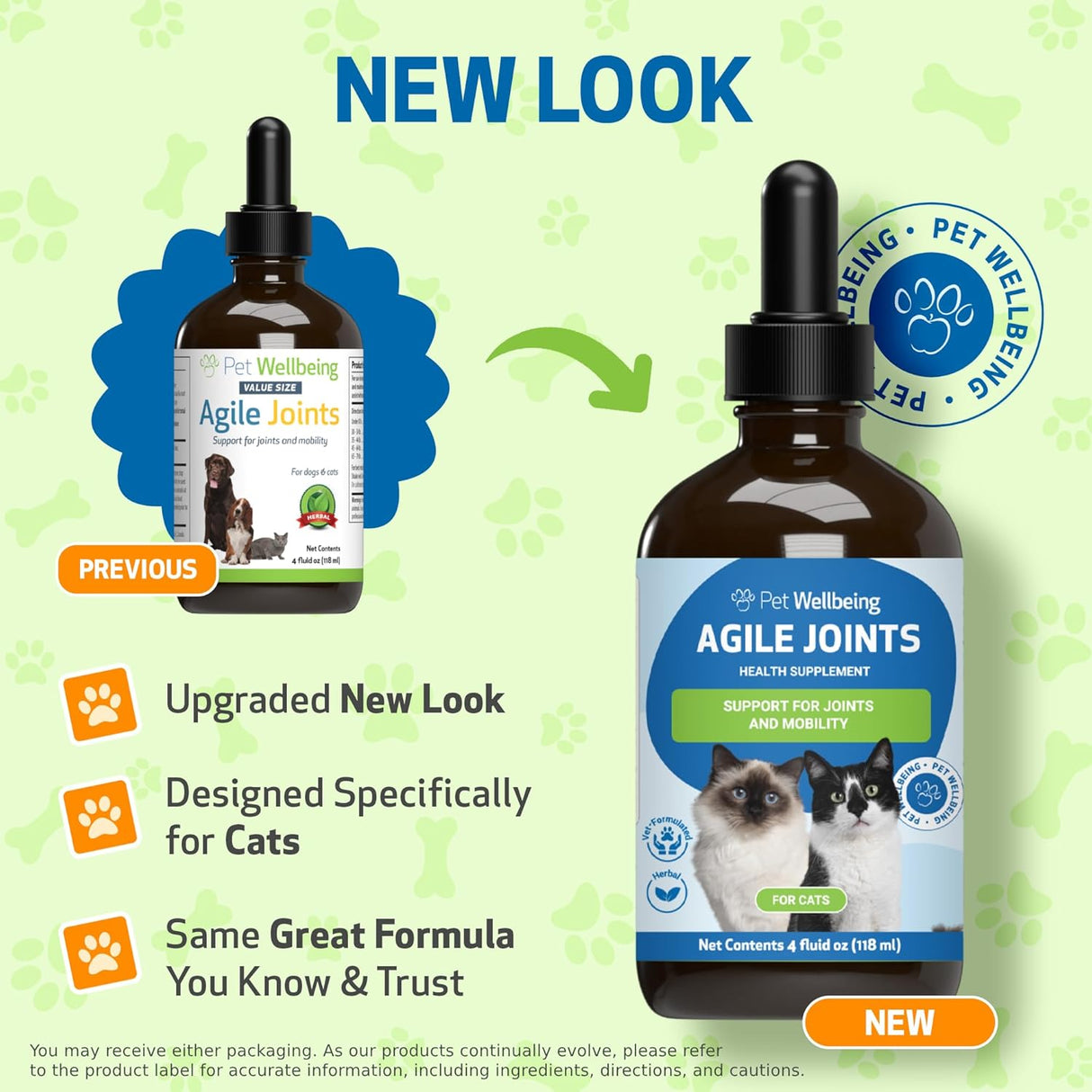 Pet Wellbeing Agile Joints for Cats 4 Fl.Oz.