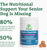DOGGIE DAILIES - Doggie Dailies Senior Essentials Multivitamin for Dogs Bacon Flavor 120 Masticables - The Red Vitamin MX - Multivitamínicos Para Perros - {{ shop.shopifyCountryName }}