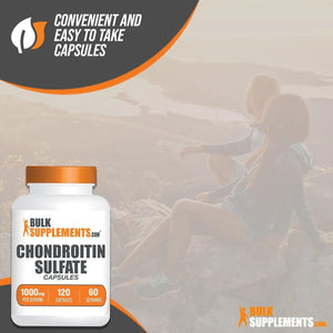 BULK SUPPLEMENTS - Bulk Supplements Chondroitin Sulfate 1000Mg. 120 Capsulas - The Red Vitamin MX - Suplementos Alimenticios - {{ shop.shopifyCountryName }}