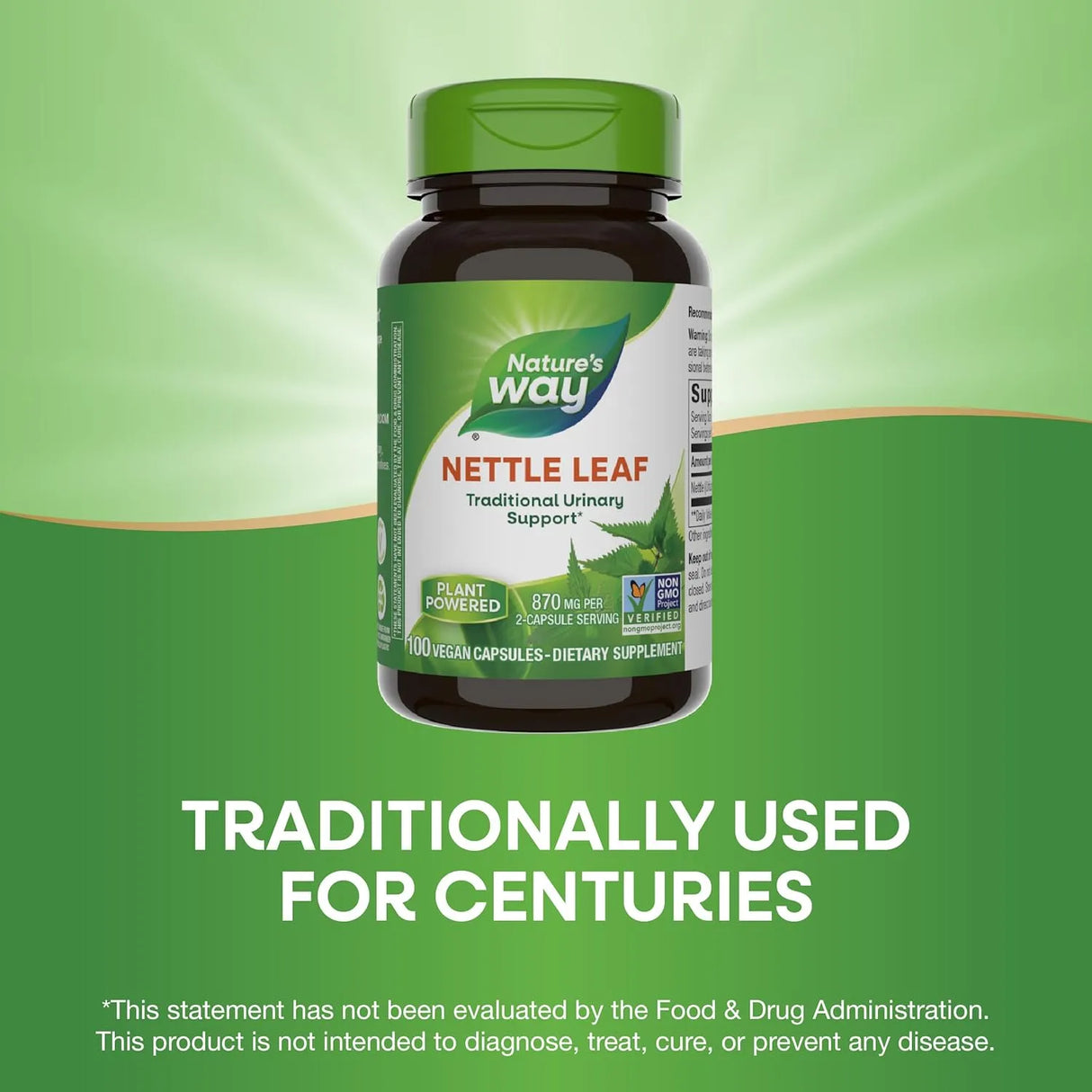 NATURE'S WAY - Nature's Way Nettle Leaf 870Mg. 100 Capsulas - The Red Vitamin MX - Suplementos Alimenticios - {{ shop.shopifyCountryName }}