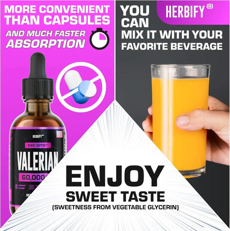 HERBIFY - HERBIFY Valerian Root Supplement 2 Fl.Oz. - The Red Vitamin MX - Suplementos Alimenticios - {{ shop.shopifyCountryName }}