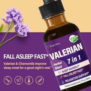 EUBRITION - Eubrition Valerian Root Sleep Support Drops 2 Fl.Oz. 2 Pack - The Red Vitamin MX - Suplementos Alimenticios - {{ shop.shopifyCountryName }}