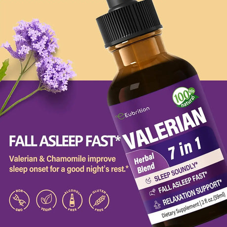 EUBRITION - Eubrition Valerian Root Sleep Support Drops 2 Fl.Oz. 2 Pack - The Red Vitamin MX - Suplementos Alimenticios - {{ shop.shopifyCountryName }}