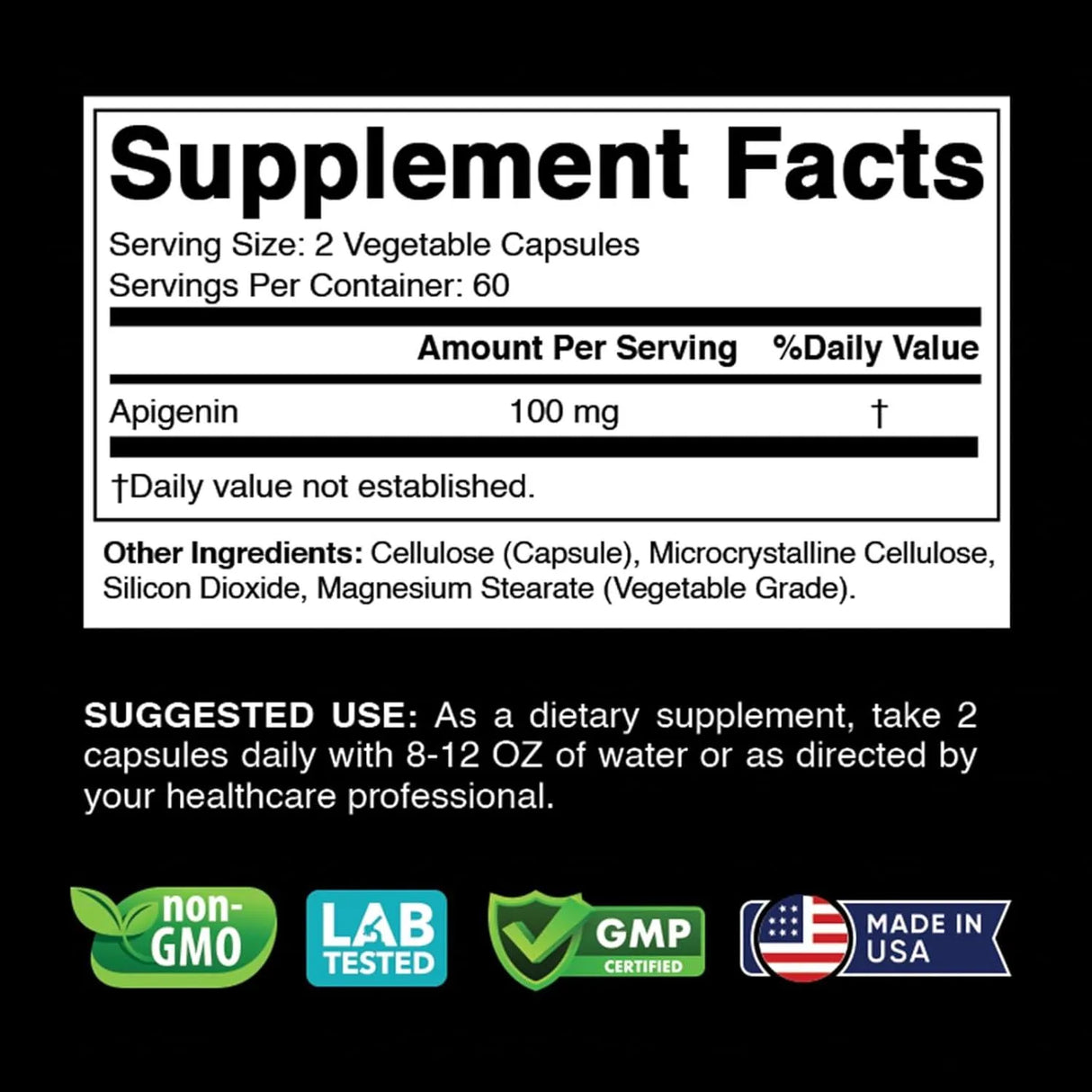 VITABOD - Vitabod Apigenin 100Mg. 120 Capsulas - The Red Vitamin MX - Suplementos Alimenticios - {{ shop.shopifyCountryName }}