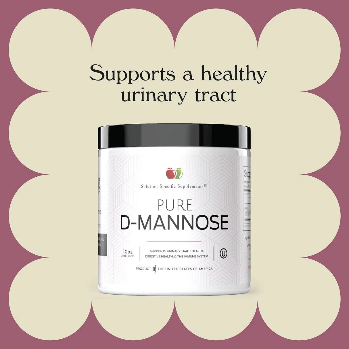 SOLUTION SPECIFIC SUPPLEMENTS - Solution Specific Supplements Pure D-Mannose Powder 120 Servicios 280Gr. - The Red Vitamin MX - Suplementos Alimenticios - {{ shop.shopifyCountryName }}