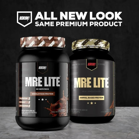 REDCON1 - REDCON1 MRE Lite Whole Food Protein Powder Fudge Brownie 30 Servicios - The Red Vitamin MX - Suplementos Alimenticios - {{ shop.shopifyCountryName }}