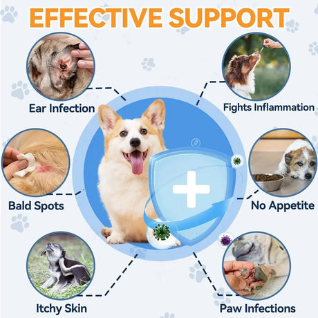 CARMELIE - Carmelie Natural Yeast Relief for Dogs 60Ml. - The Red Vitamin MX - Remedios Para La Picazón De Perros - {{ shop.shopifyCountryName }}