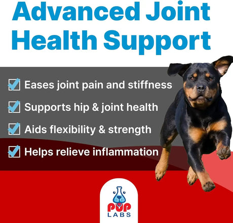 PUP LABS - Pup Labs Freedom Joint Chews 30 Masticables - The Red Vitamin MX - Cuidado De Cadera Y Articulaciones Para Perros - {{ shop.shopifyCountryName }}