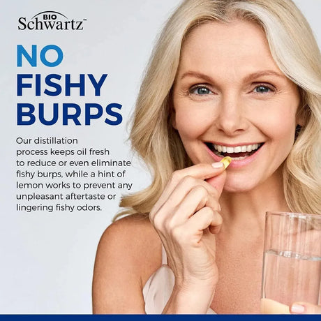 BIO SCHWARTZ - BioSchwartz Triple Strength Omega 3 Fish Oil 90 Capsulas Blandas - The Red Vitamin MX - Suplementos Alimenticios - {{ shop.shopifyCountryName }}