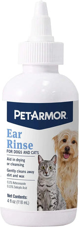 PETARMOR - PetArmor Ear Rinse for Dogs & Cats 4 Fl.Oz. - The Red Vitamin MX - Cuidado Del Oído De Perros - {{ shop.shopifyCountryName }}