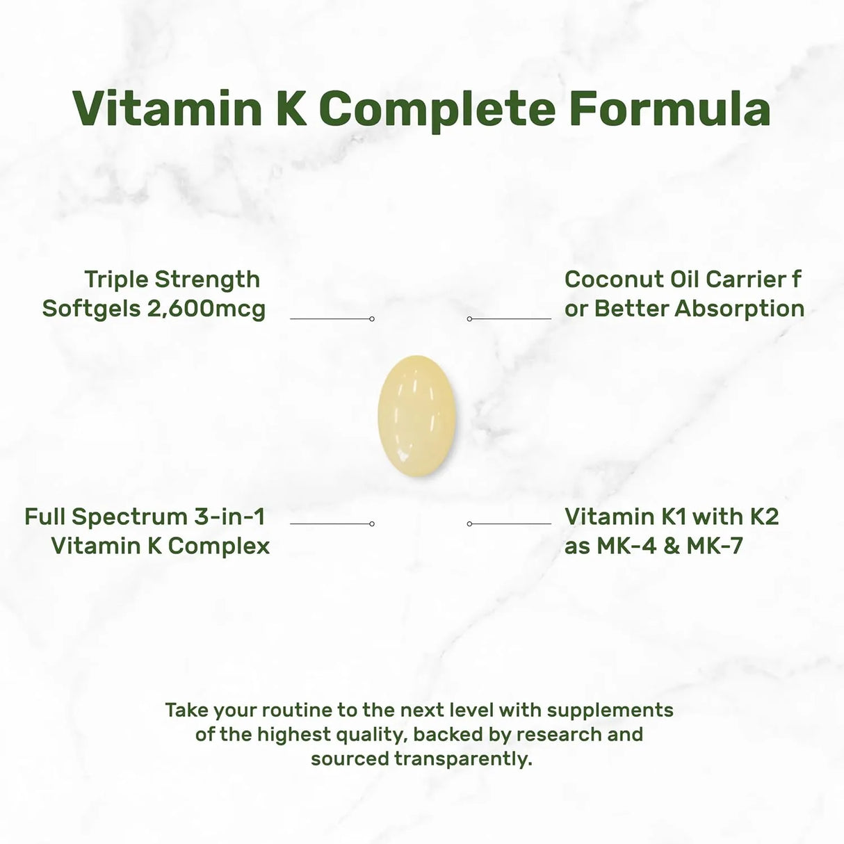 DEAL SUPPLEMENT - DEAL SUPPLEMENT Premium Vitamin K Complete 240 Capsulas - The Red Vitamin MX - Suplementos Alimenticios - {{ shop.shopifyCountryName }}