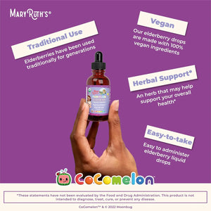 MARY RUTH ORGANICS - MaryRuth Organics Cocomelon Toddler Elderberry Syrup 1 Fl.Oz. - The Red Vitamin MX - Suplementos Alimenticios - {{ shop.shopifyCountryName }}