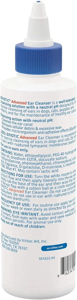 VIRBAC - Virbac Epi-Otic Advanced Ear Cleanser For Dogs and Cats 8 Fl.Oz. - The Red Vitamin MX - Cuidado Del Oído De Perros - {{ shop.shopifyCountryName }}