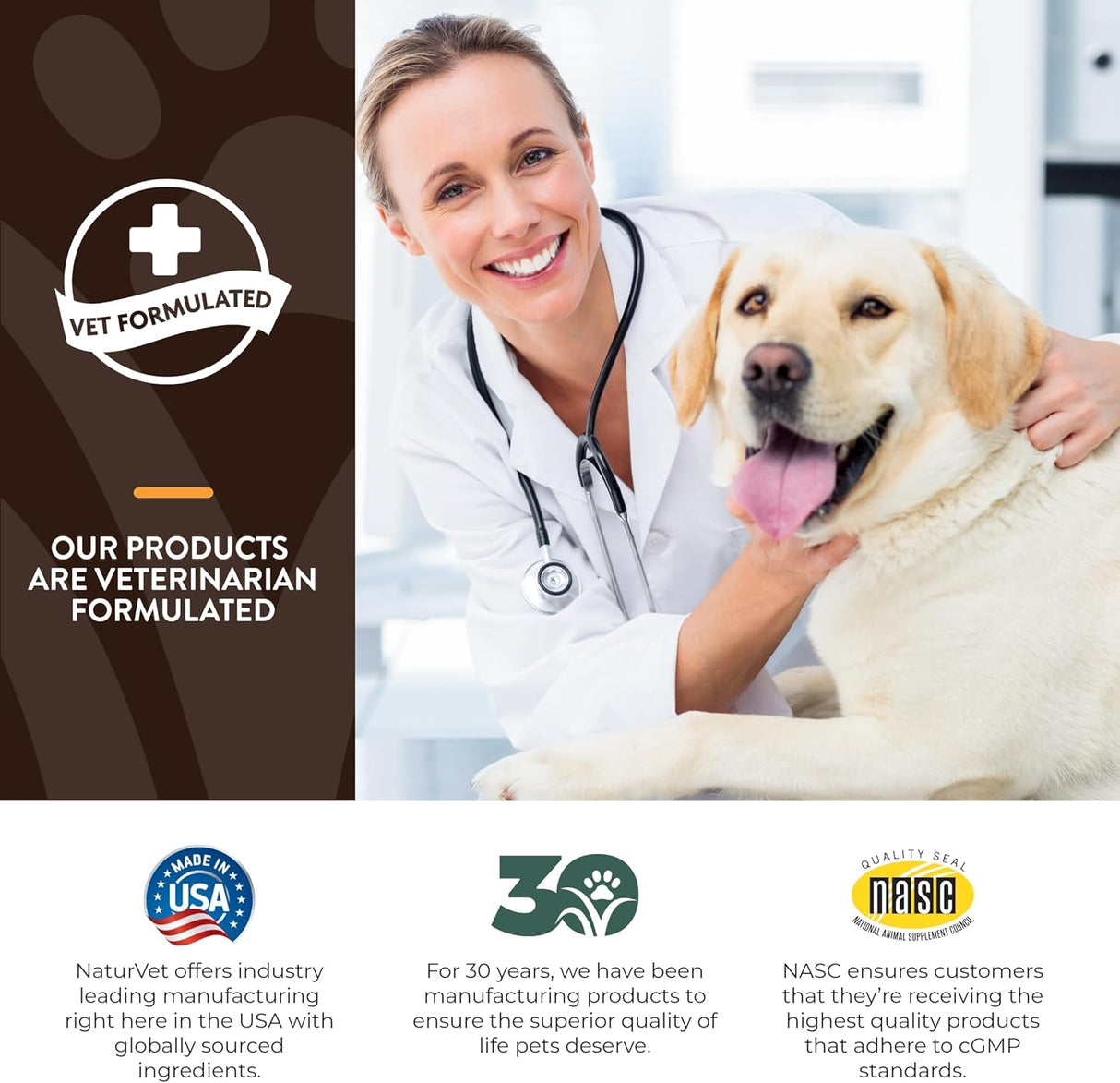 NaturVet Small Breeds Supplement 60 Masticables