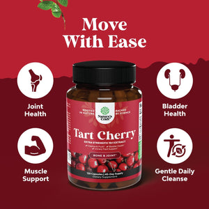 Natures Craft Advanced Tart Cherry Extract 750Mg. 120 Capsulas