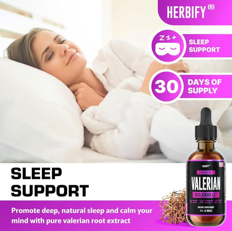 HERBIFY - HERBIFY Valerian Root Supplement 2 Fl.Oz. - The Red Vitamin MX - Suplementos Alimenticios - {{ shop.shopifyCountryName }}