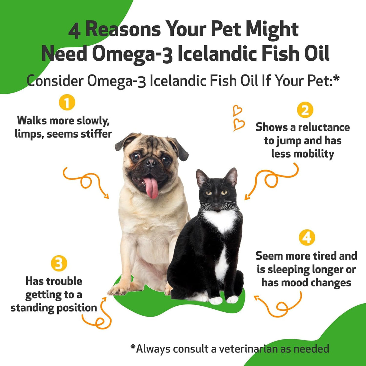 Pet Wellbeing Omega-3 Icelandic Fish Oil for Dogs 8 Fl.Oz.
