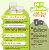 GOECOVITA - GoEcoVita Pet Eye Wipes for Dogs & Cats 200 Toallitas - The Red Vitamin MX - Cuidado De Los Ojos De Los Perros - {{ shop.shopifyCountryName }}