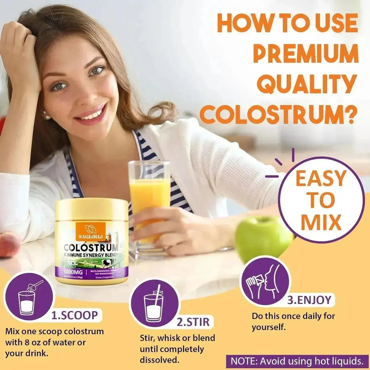 SAGLIKLI - Saglikli Colostrum Powder 30 Servicios 150Gr. - The Red Vitamin MX - Suplementos Alimenticios - {{ shop.shopifyCountryName }}
